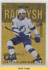 2021-22 Fleer Ultra Rookies Gold Speckled Rainbow Foil Taylor Raddysh READ 0il7