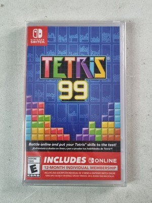 Tetris 99 Nintendo Switch  w/ Online Membership (US Ver.) Factory Sealed