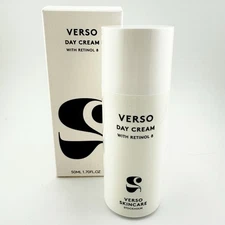 VERSO Day Cream with Retinol 8 NEW With Box 50 mL / 1.70 Fl Oz