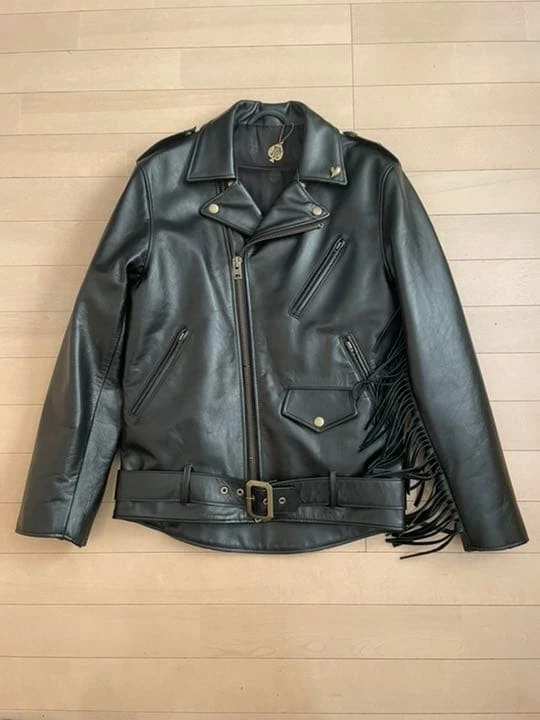SCHOTT Fringe Motorcycle Jacket Coats, Jackets & Vests for Men for
