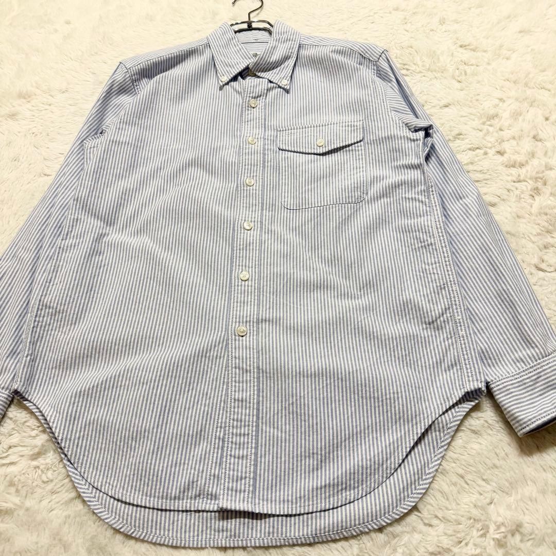 Engineered Garments WORKADAY Blue Button-Down Oxf… - image 7