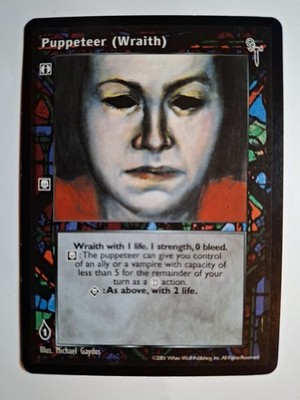 Puppeteer (Wraith) VTES Vampire Jyhad CCG Final Nights
