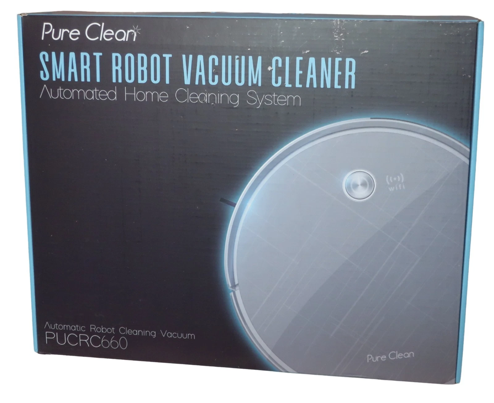 Pyle Pure Clean PUCRC660 Automatic Smart Robotic Vacuum Cleaner Auto Charge NEW!