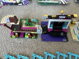 Lego Friends Lot 7+ Lbs - 41130 Amusement Park Minifigs Horses Retired Sets