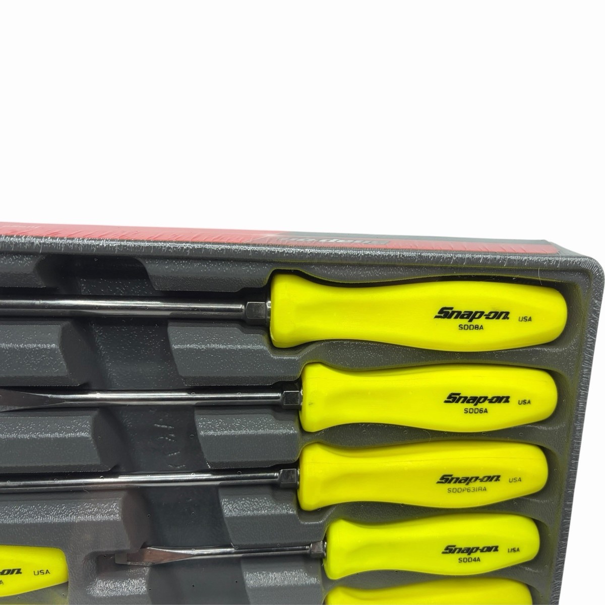 Snap On Tools High Vis Yellow Hard Handle Combination Screwdriver
