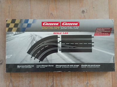 Carrera 30362 Digital 124/132 Spurwechselkurve, links, innen nach außen, wie neu