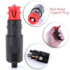 Car Cigarette Lighter Power Connection Cigaret Socket Adaptor Male Plug 12V UK