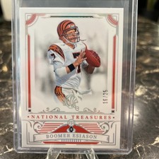 2025 Panini National Treasure - Boomer Esiason #21 /25 Bengals HOF