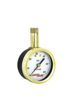Accu-gage By Milton Dial Tire Pressure Gauge With Straight Air Chuck - Ansi Cert