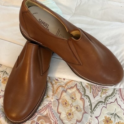 Samuel Hubbard Frequent Traveler Slip-On Men s Brown (Whisky) Leather M 13 CLEAN
