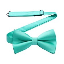 Bow Ties for Men Pretied Bowties Classic Formal Business Bow One Size A7-aqua