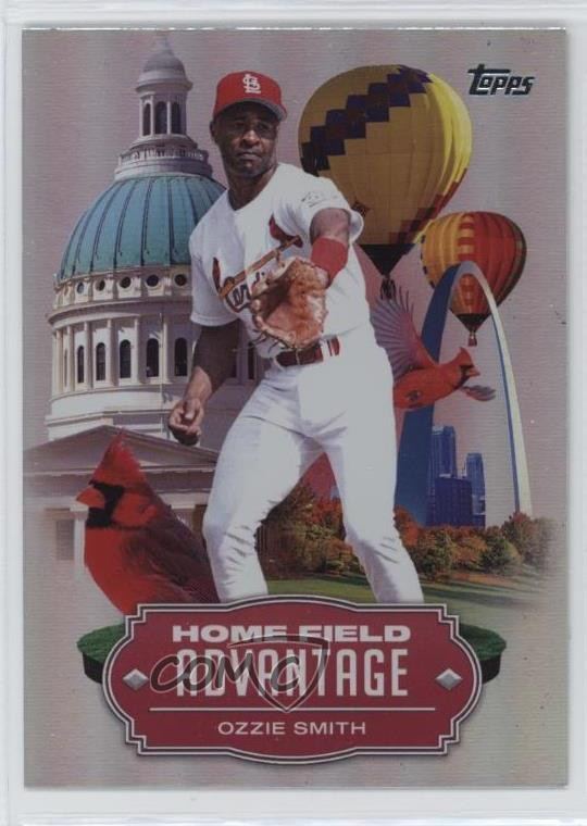 2023 Topps Update Legendary Home Field Advantage Ozzie Smith #LHA-12 HOF