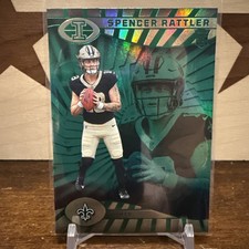 🔥2024 Panini Illusions - Spencer Rattler #62 Trophy Collection Emerald (RC)🔥