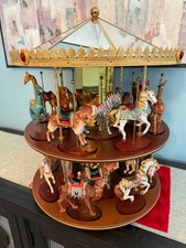 Vintage Franklin Mint Treasury of Carousel w/...