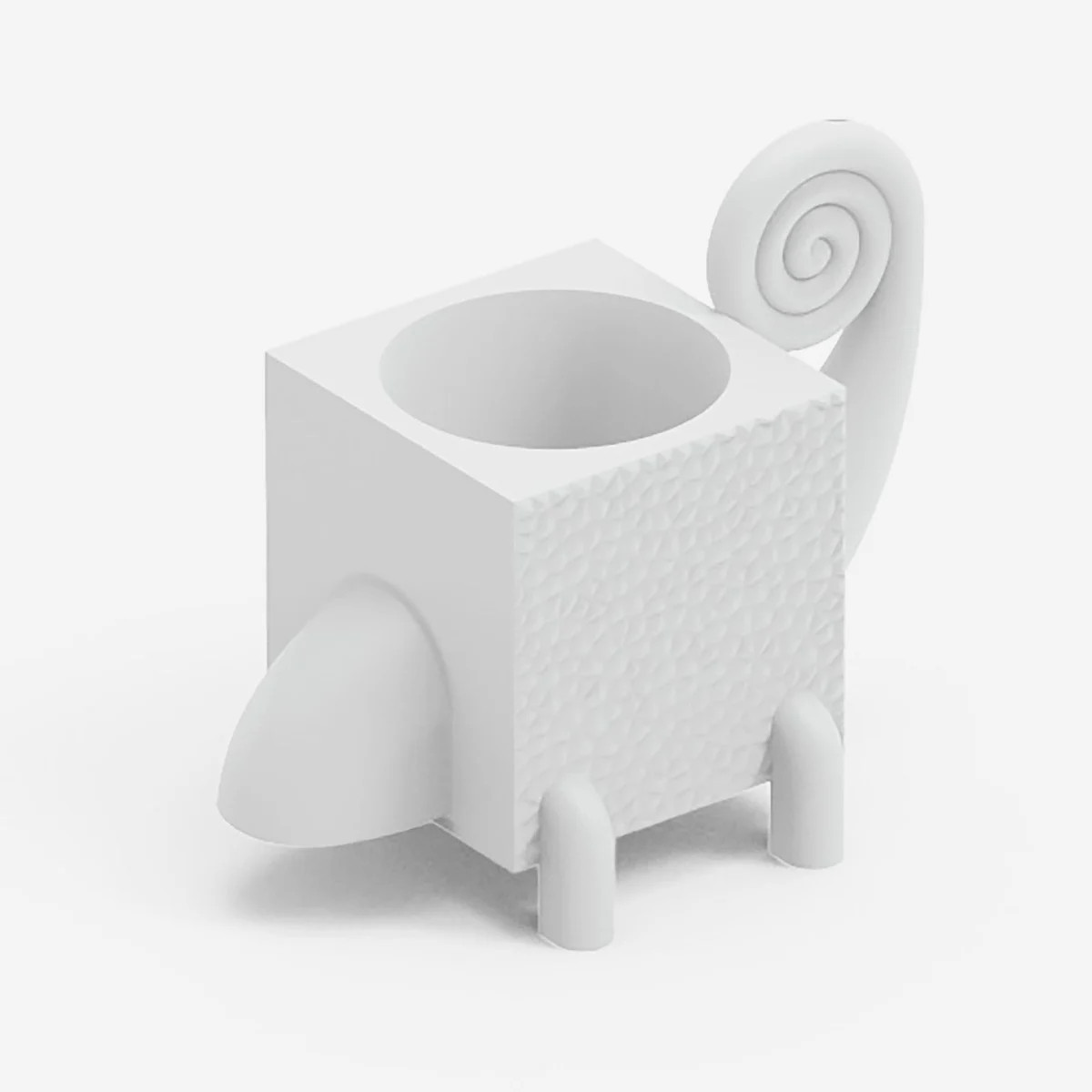 Pot design Cama en polyéthylène polyvalent pour fleur intérieur et extérieur