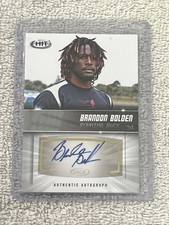 2012 SAGE Hit Football Brandon Bolden Autograph Rookie (Mississippi)