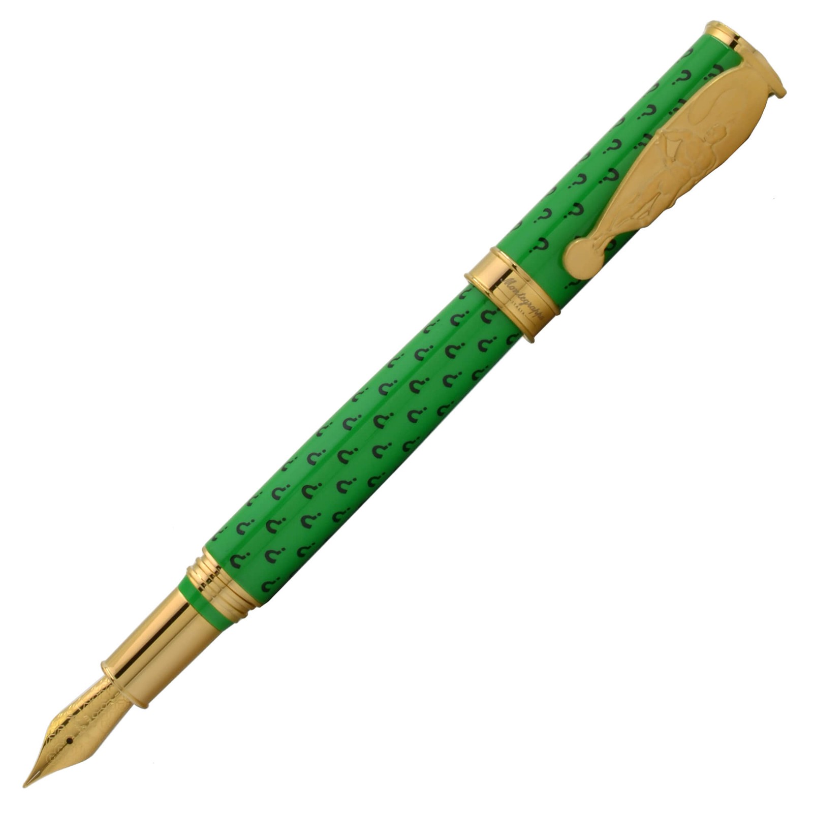Montegrappa DC Comics Riddler Fountain Pen, Fine ISDCR2YG