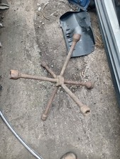 VINTAGE CAR TRUCK  6 WAY WHEEL BRACE SPIDER MADE BY MELCO ARMY?