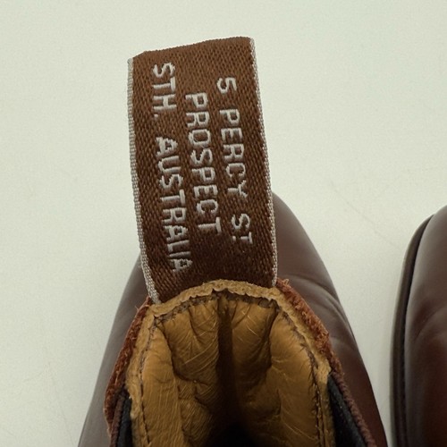 RM Williams Boots Comfort Craftsman Size 12 G Chestnut Color Made In Australia - Picture 8 of 15