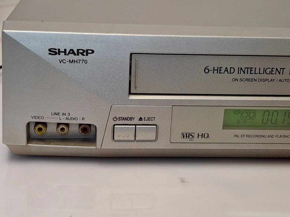 Videoregistratore VHS SHARP VC-MH770 6 Testine Intelligent Hi-Fi Stereo - Immagine 2 di 4