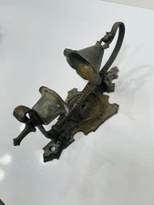 Antique Primative Cast Iron Aluminum Shades Candle Holder Wall Hanging Ornate