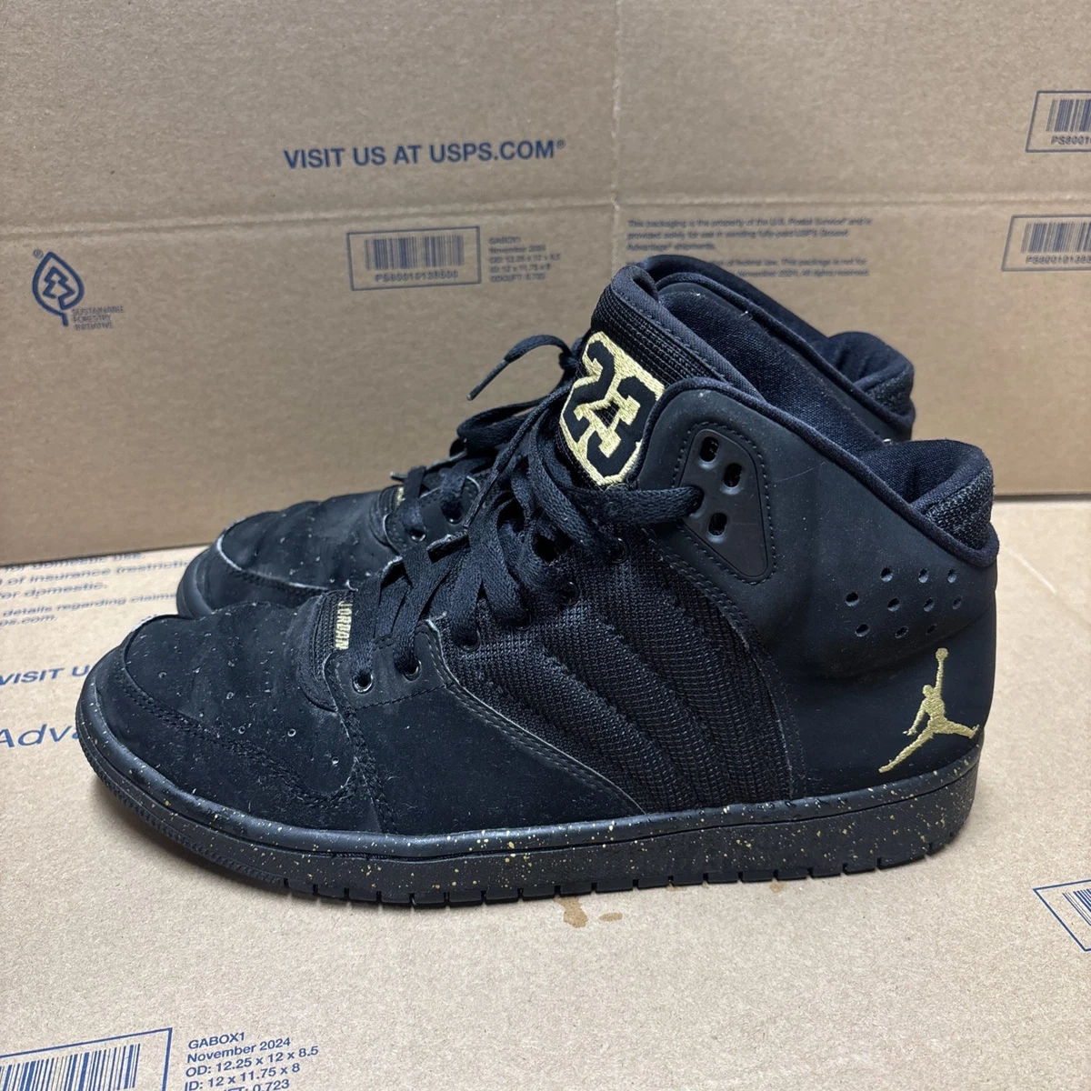 Jordan 1 Flight 4 Premium Black Gold for Sale | Authenticity  display picture 3