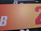 Nick Chubb 2021 pro bowl locker nameplate special edition number 2 of 5 — photo 4