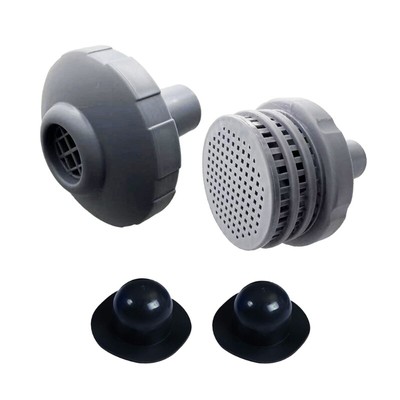 Above Ground Swimming Pool with Outlet Strainer Grid &Inlet Nozzle for 1500 2000