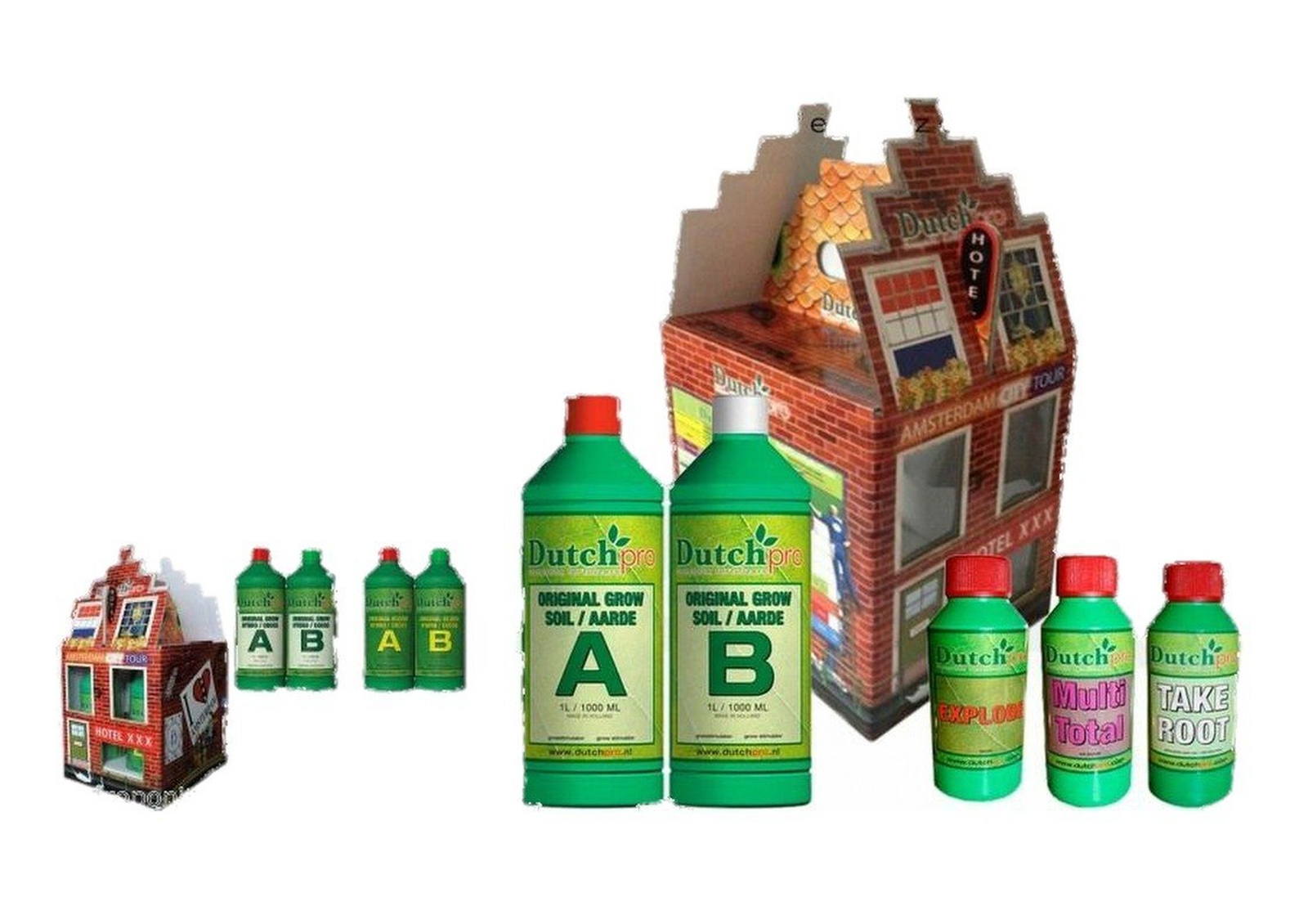 Dutch Pro Hydro Soil Coco Hydroponics Grow Bloom Explode Mutitotal Starter ki...
