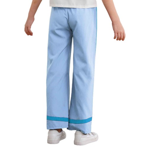 Kids Girls Pants Pockets Trousers Lightweight Sweatpants Jogging Straight-Leg - Picture 44 of 61