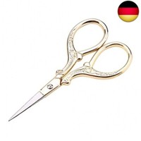 Vintage NäHset Schere Edelstahl Kreuz Stich Antike NäHschere Schere Stickschere