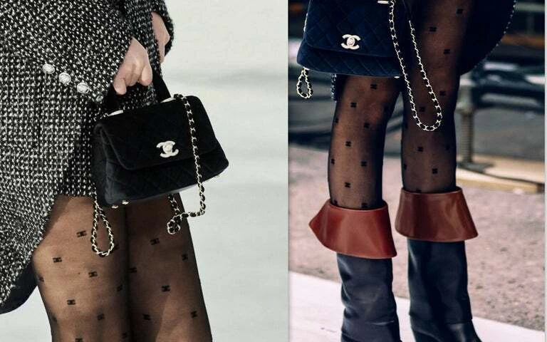CHANEL Size M Pantyhose and Tights for Women for sale | eBay