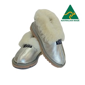 silver glitter ugg slippers