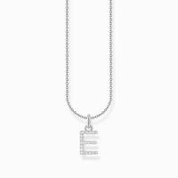 Thomas Sabo Damen Halskette Silber Buchstabe E KE2244-051-14-L45V