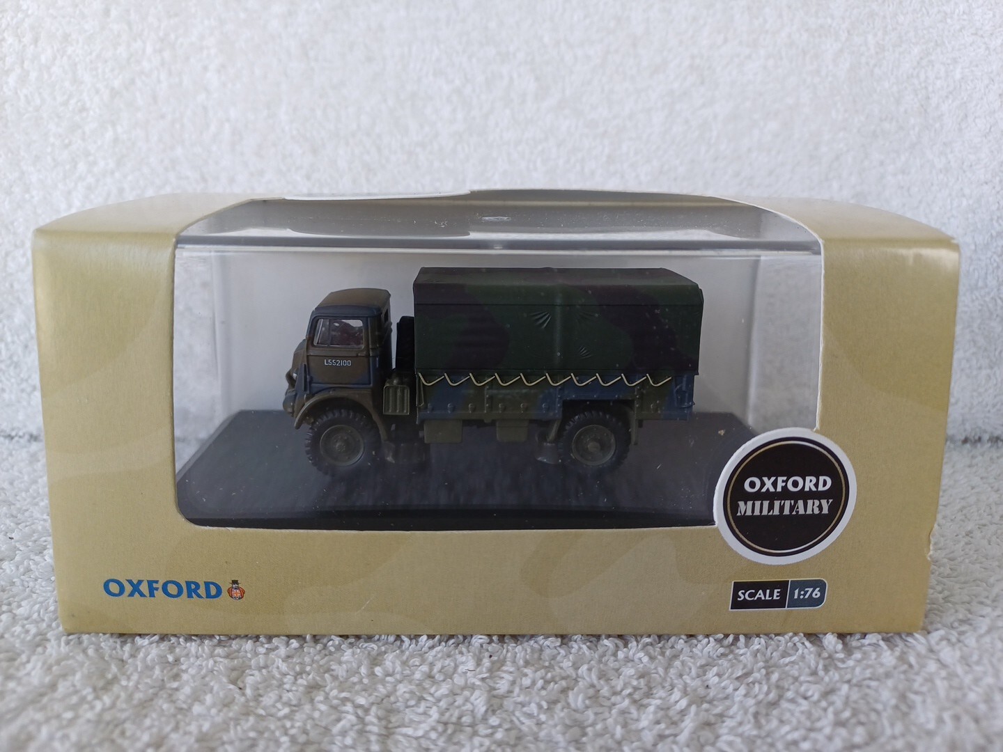 Oxford Diecast Military Bedford QLD 1st Armoured Div 1941 76QLD002 1:76 Scale