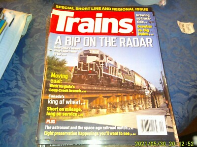 TRAINS the magazine of railroading  april 2021 SHORT LINE & REGIONAL ISSUE  A-15