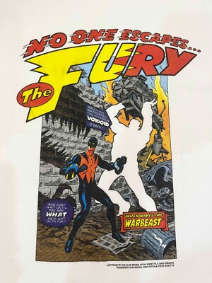 Vintage Hanes 1993 No One Escapes The Fury Image Comics T-Shirt