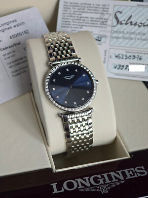 Longines La Grande de Classique Quartz 29 Damenuhr L4.523.0.97.6-FULLSET-Händler