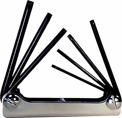 Eklind 21171 Metric 7pc Fold-Up Hex Key Set