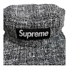 Casquette de camp Supreme Boucle noire SS18 neuve stock mort expédition rapide en 1 jour ouvrable