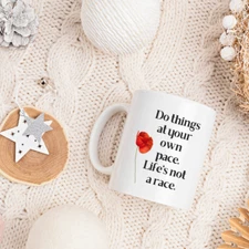 Canva Templates Pro -Grey and White Minimalist Coffee Mug Mockup Instagram Post