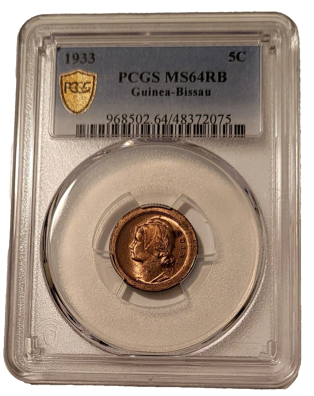 Bronze 1933 Year African Coins