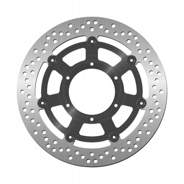 Disque avant NG perforé pour Honda CBR 300R améliorant le freinage sous la pluie