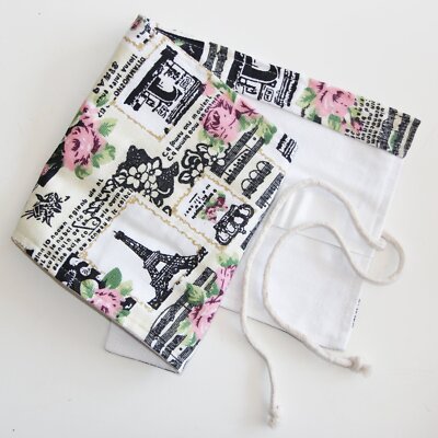 Laurchen Rollmäppchen Für Stifte - Rot Aus Canvas & Baumwolle - Mit Gummihalterung Für Buntstifte & Pinsel