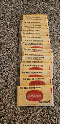 Vintage NOS Schaefer Beer Bar Sponge 20 Count 