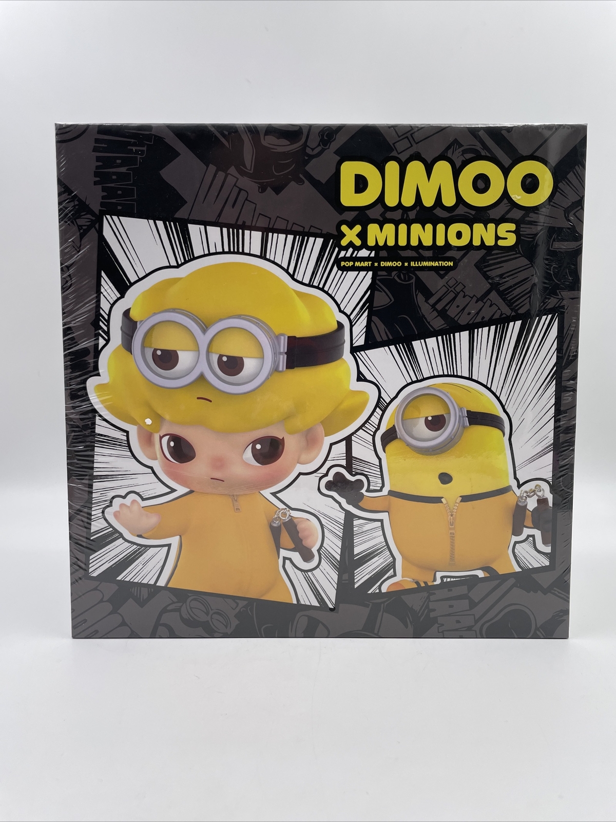 Dimoo x Minions 2 pieces set Pop Mart x Dimoo x Illumination Figures ...