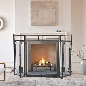 Kamingitter Kaminschirm Funkenschutzgitter Funken Schirm Kaminabdeckung