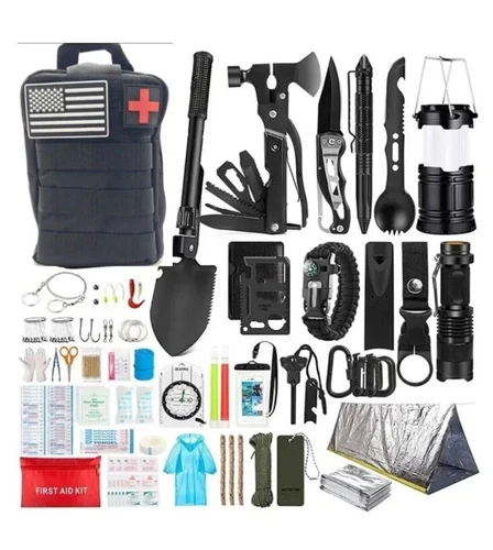 250 Piece MOLLE Survival & Emergency First Aid Kit