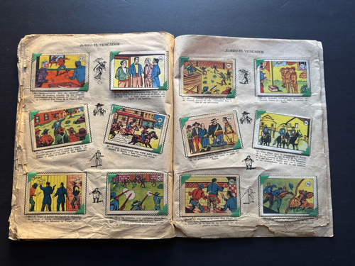 1958 Álbum "Zorro El Vengador" Cuba 108 Cartas Basado en Película Guy Williams - Imagen 13 de 24