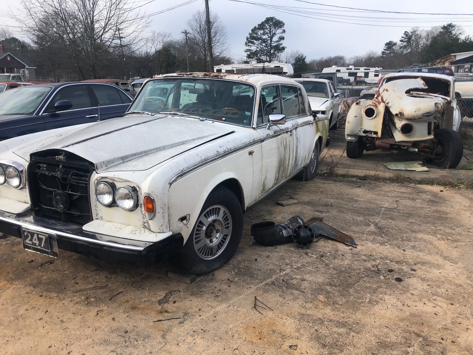 ROLLS ROYCE CORNICHE SHADOW BENTLEY SNOW PACK GRILL THE WORLDS LARGEST INVENTORY